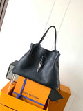 Louis Vuitton Boundless Shoulder Bag M13179 - Black Mahina Leather