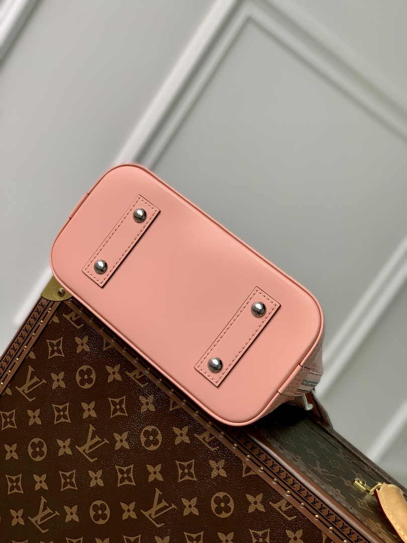 Louis Vuitton Braided Alma BB Bag M21682 Rose Pink Epi Leather