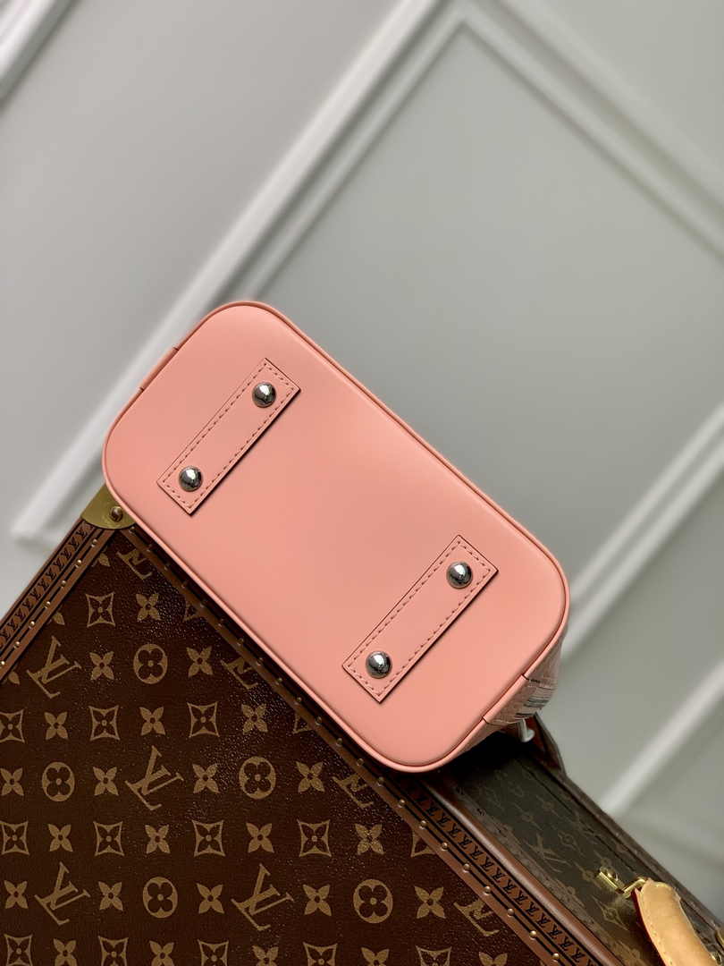Louis Vuitton Braided Alma BB Bag M21682 Rose Pink Epi Leather