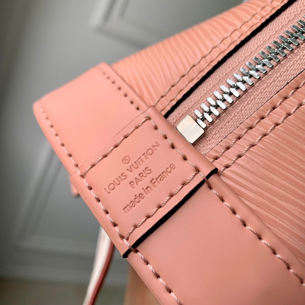 Louis Vuitton Braided Alma BB Bag M21682 Rose Pink Epi Leather