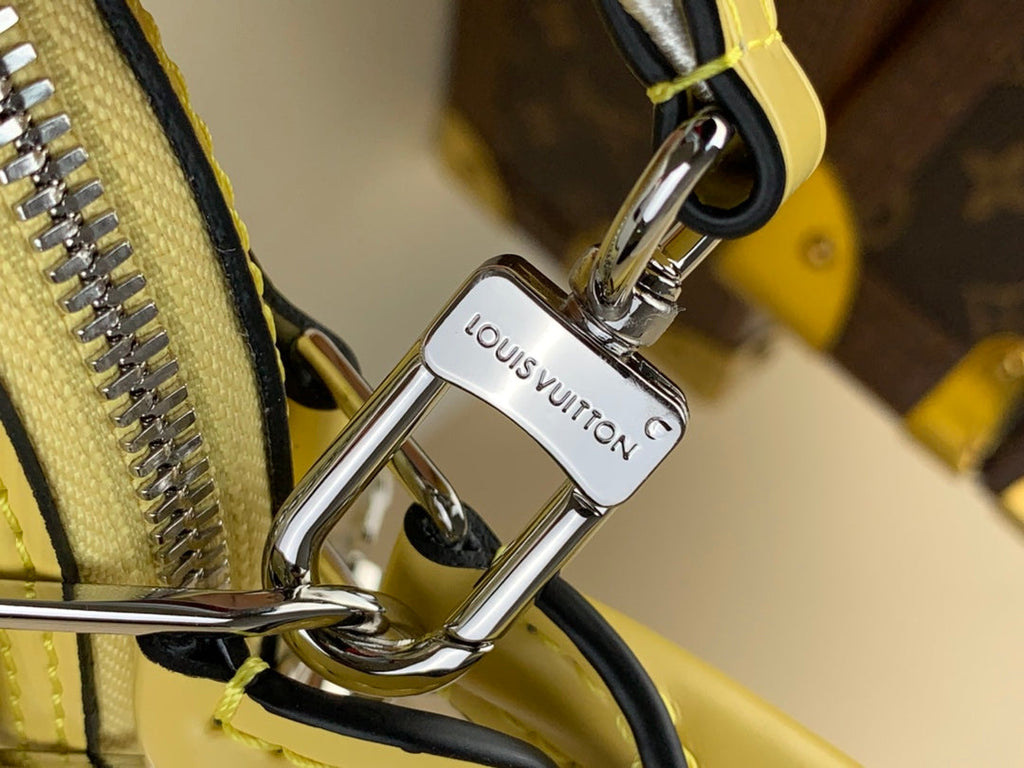 Louis Vuitton Braided Alma BB Bag M22213 Yellow Epi Leather