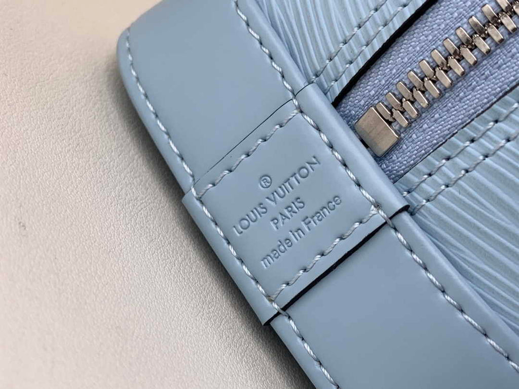 Louis Vuitton Braided Alma BB Bag M22357 blue Epi Leather