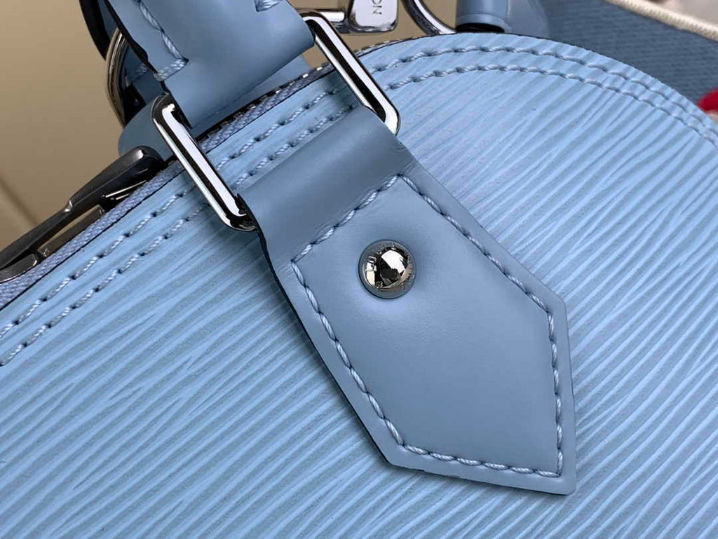 Louis Vuitton Braided Alma BB Bag M22357 blue Epi Leather