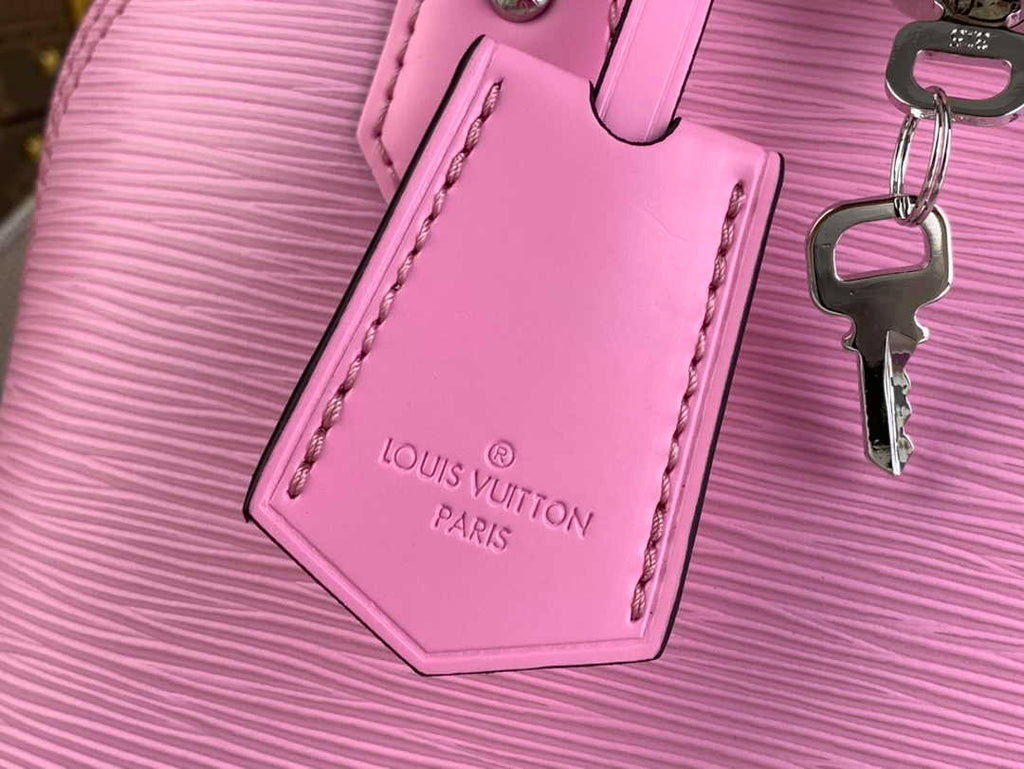 Louis Vuitton Braided Alma BB Bag M22620 light pink Epi Leather