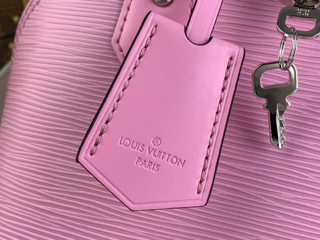 Louis Vuitton Braided Alma BB Bag M22620 light pink Epi Leather