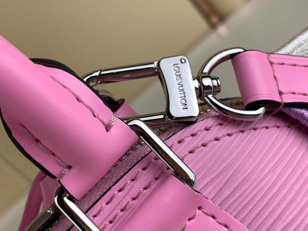 Louis Vuitton Braided Alma BB Bag M22620 light pink Epi Leather