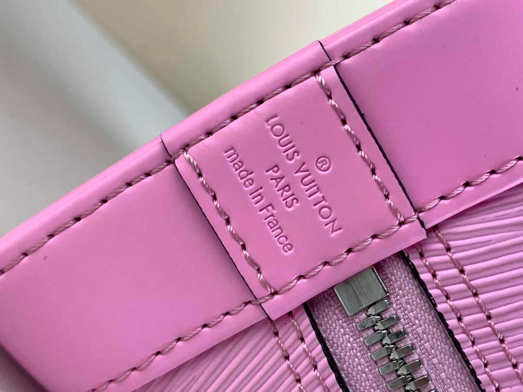 Louis Vuitton Braided Alma BB Bag M22620 light pink Epi Leather