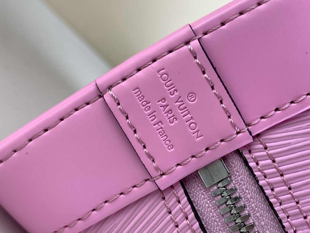Louis Vuitton Braided Alma BB Bag M22620 light pink Epi Leather