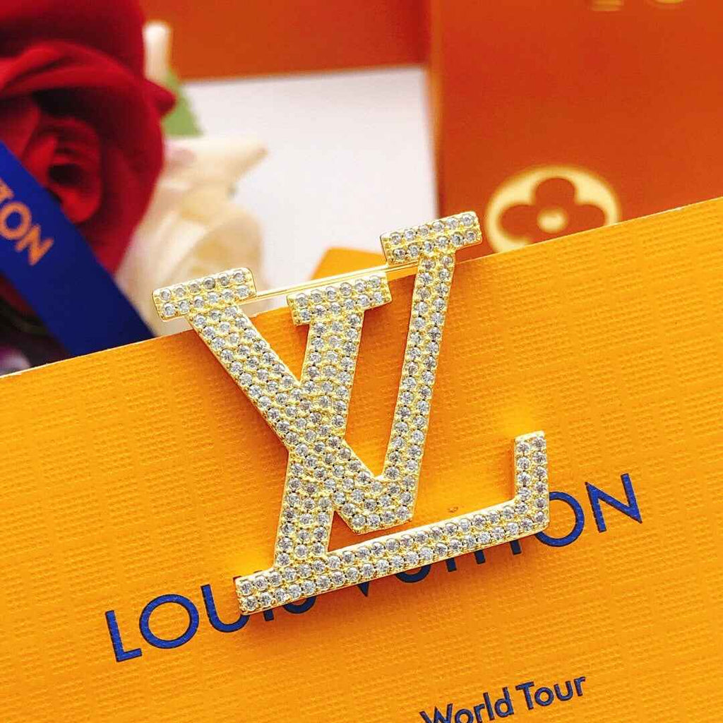 Louis Vuitton Sparkling Louise Brooch M01722