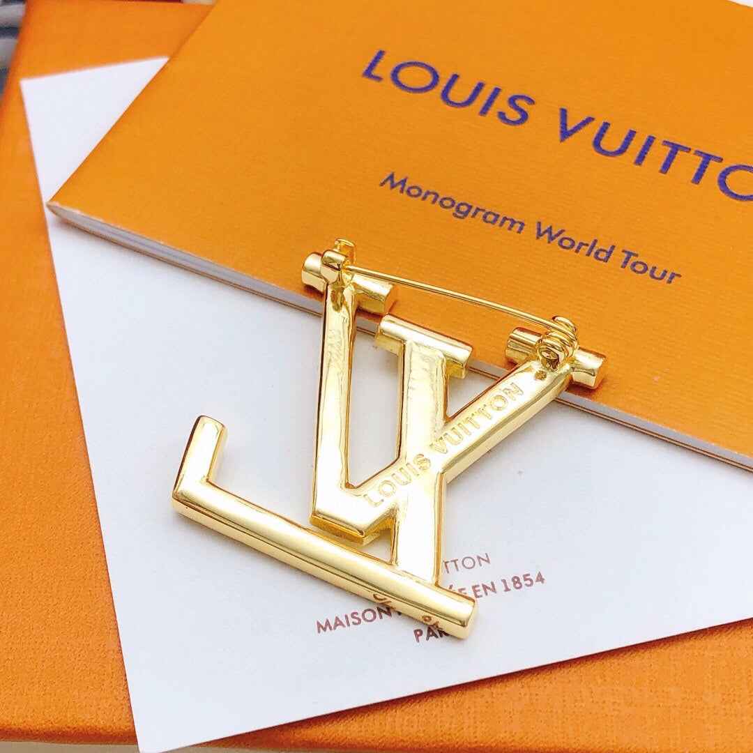 Louis Vuitton Sparkling Louise Brooch M01722