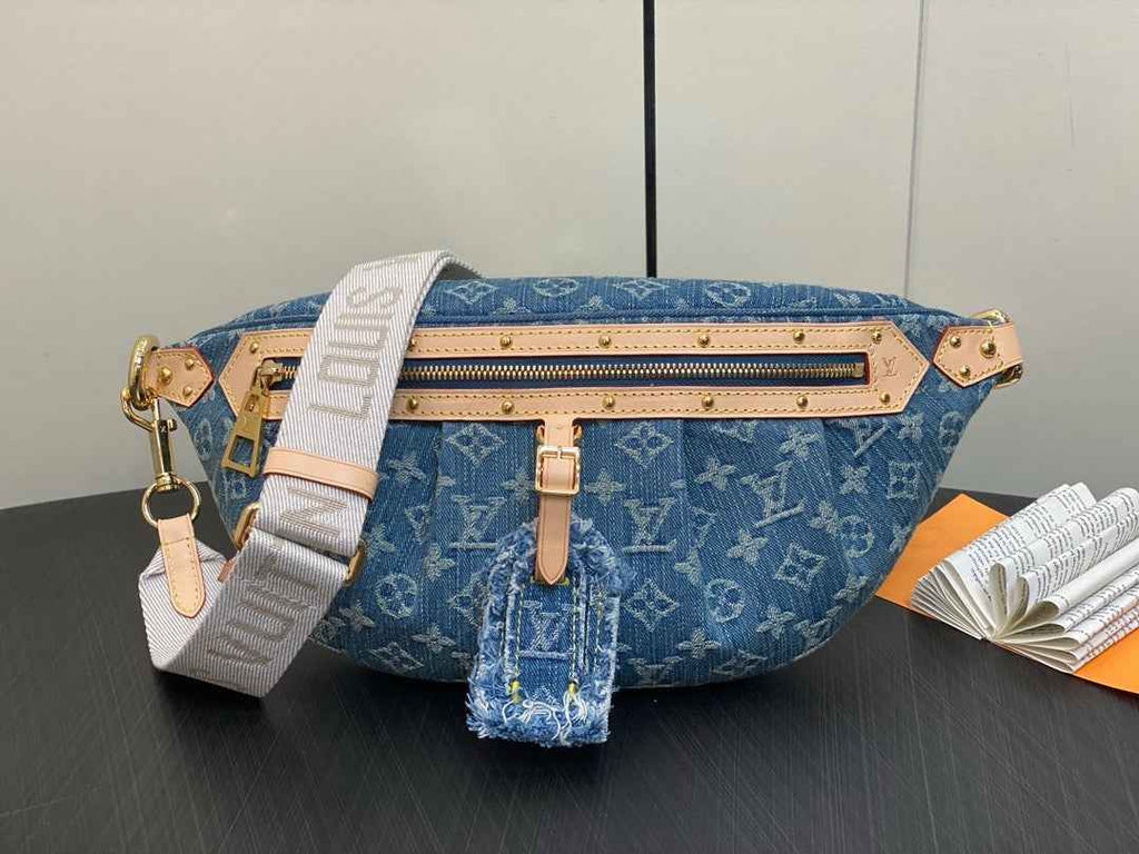 Louis Vuitton Bumbag High Rise M46837 Monogram Denim