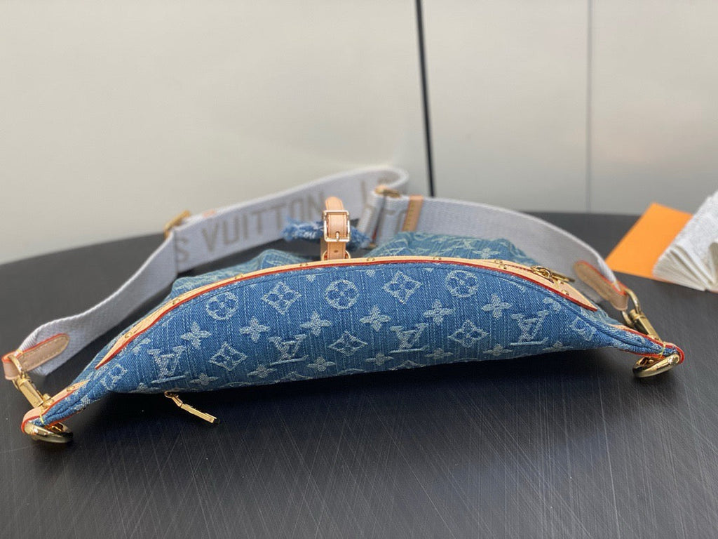 Louis Vuitton Bumbag High Rise M46837 Monogram Denim