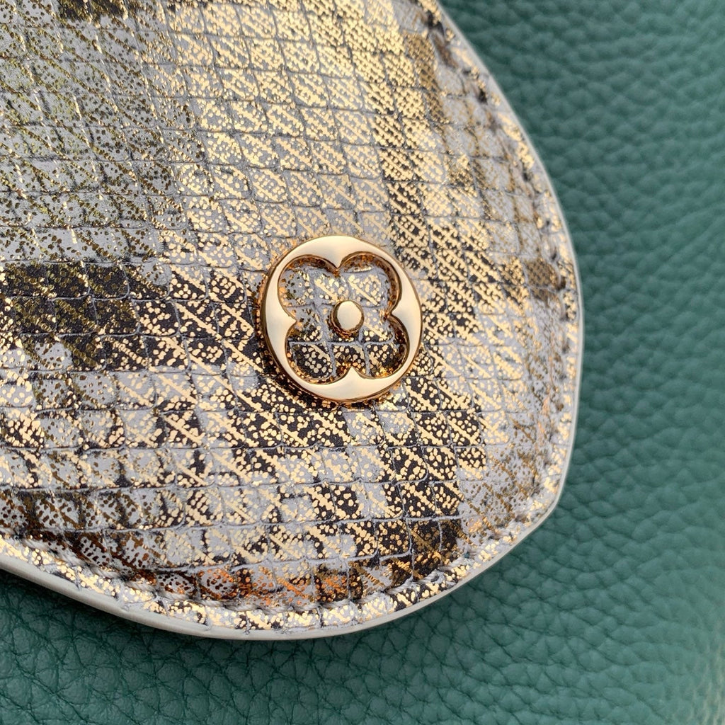 Louis Vuitton Capucines BB Bag, N89369 In Green Taurillon Leather