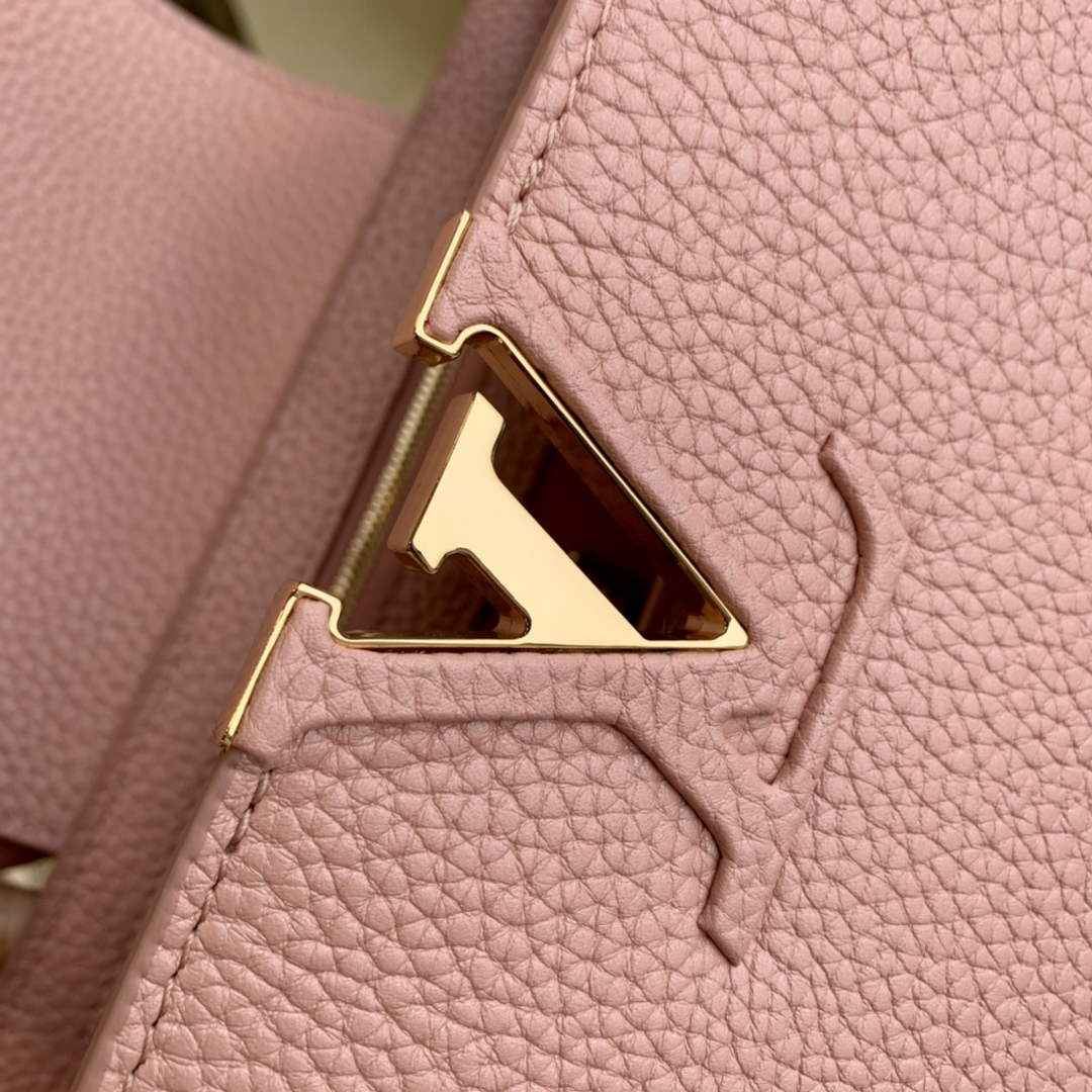 Louis Vuitton Capucines BB M21103 Handbag Pink Taurillon leather