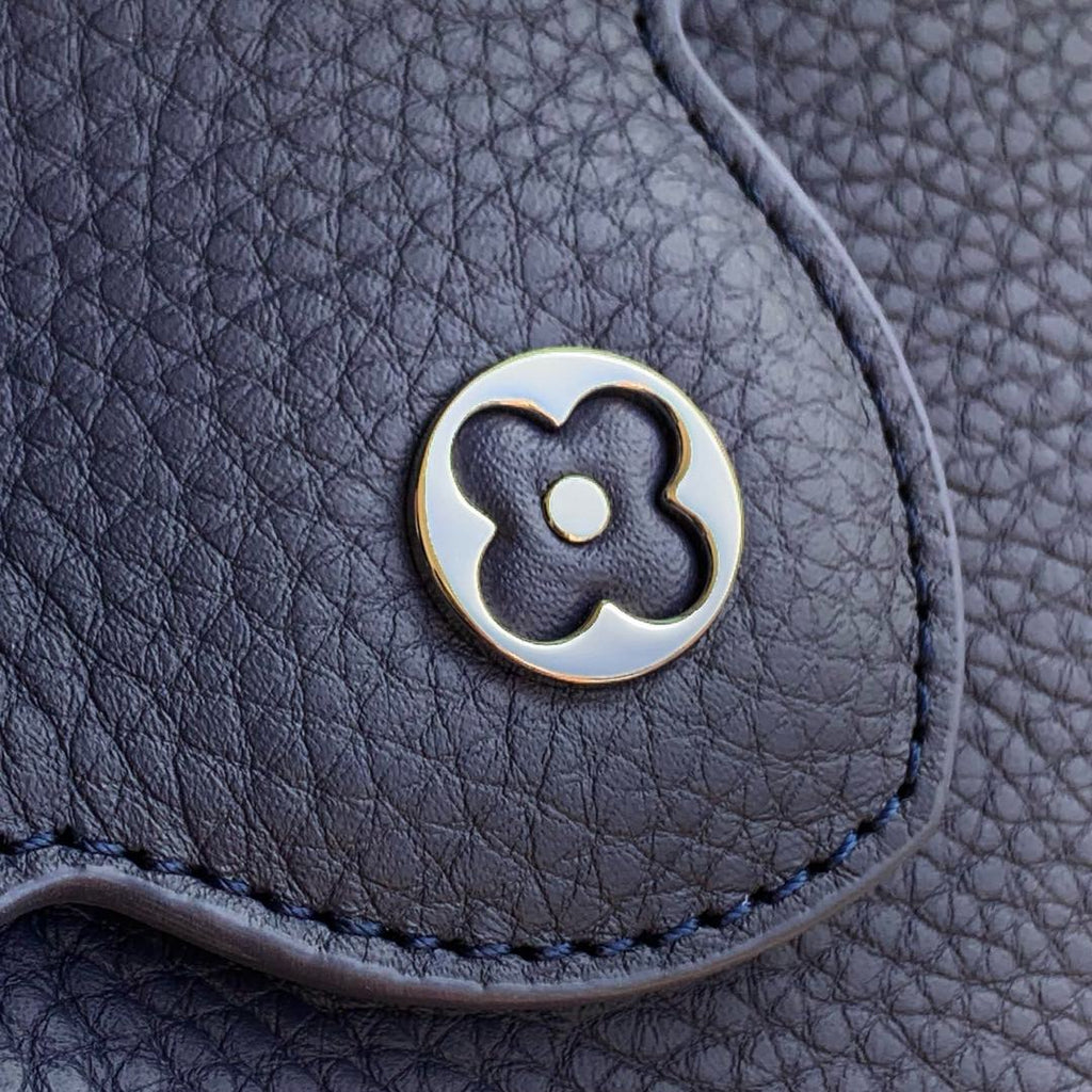 Louis Vuitton Capucines Mini Bag, M12751 In Blue Taurillon Leather