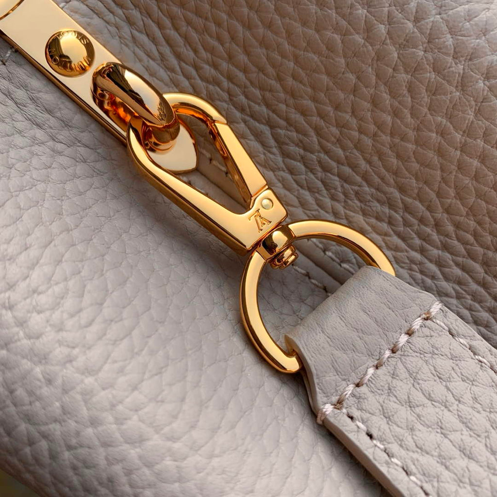 Louis Vuitton Capucines Mini Bag, M24729 In Taurillon Leather