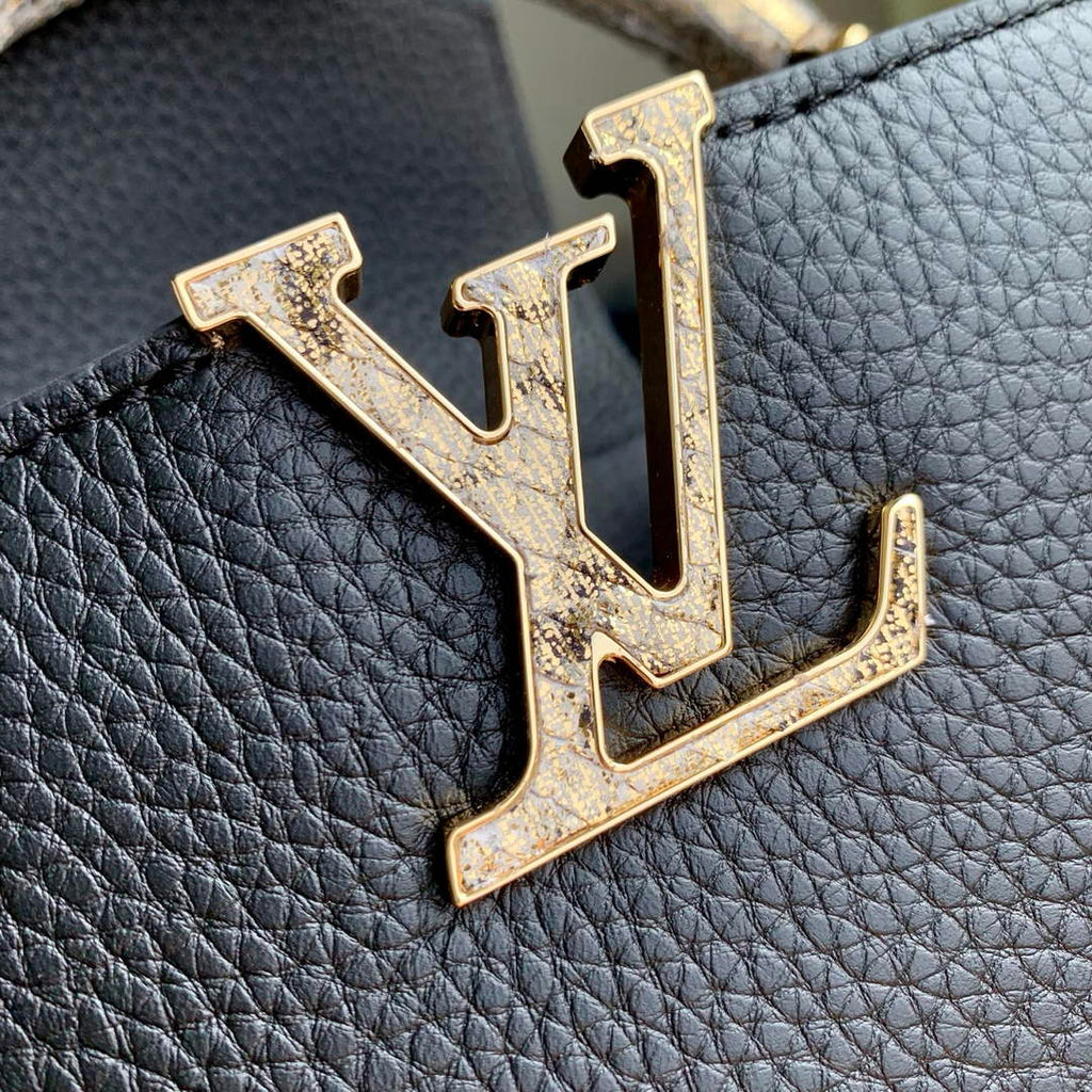 Louis Vuitton Capucines Mini Bag, M24729 In Taurillon Leather