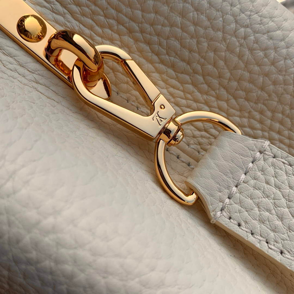 Louis Vuitton Capucines Mini Bag, M24729 In Taurillon Leather