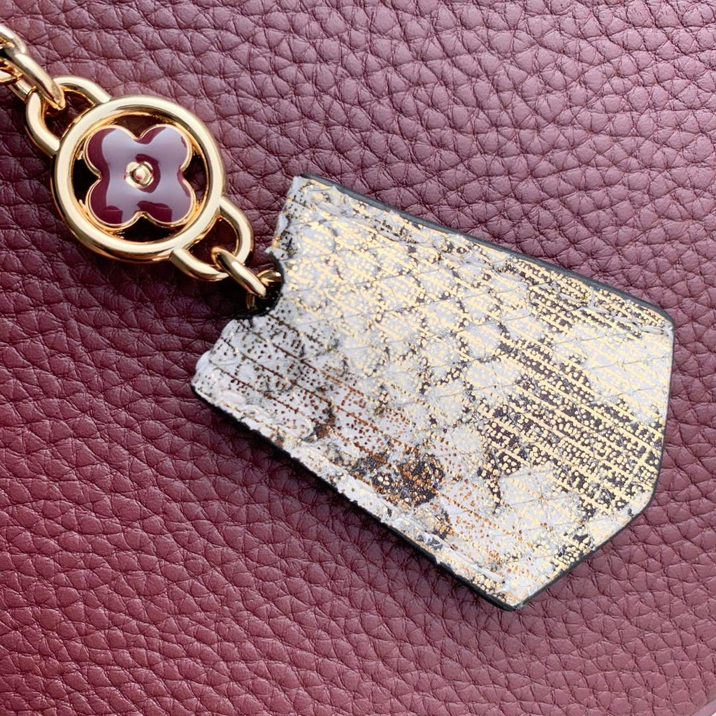 Louis Vuitton Capucines Mini Bag, M24729 In Taurillon Leather