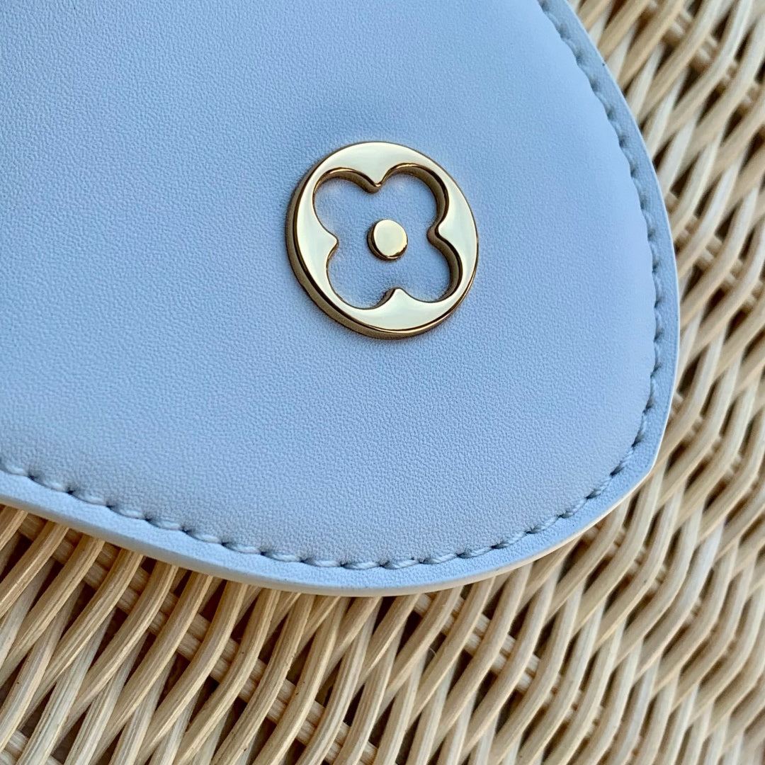 Louis Vuitton Capucines BB Bag, M29501 Blue Rattan and cowhide leather