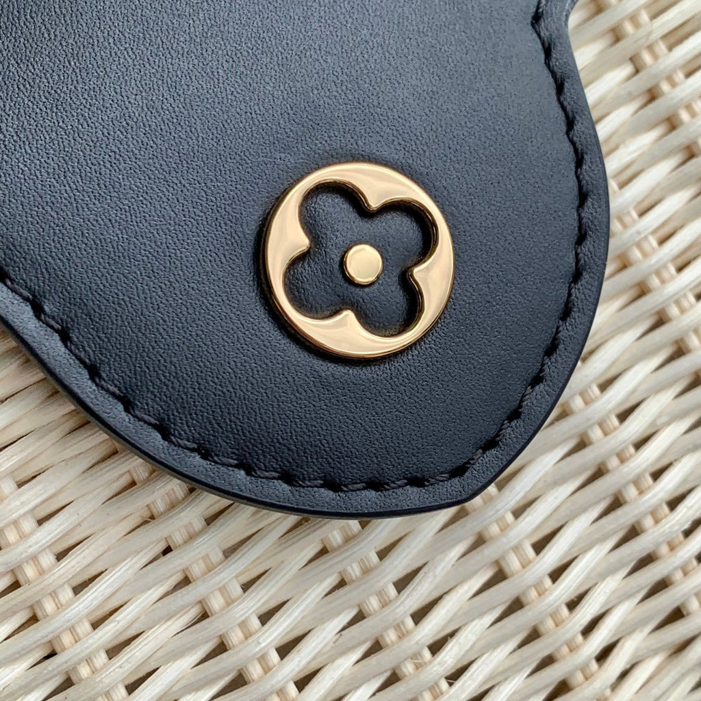 Louis Vuitton Capucines Mini Bag, M26003 Black Rattan and cowhide leather