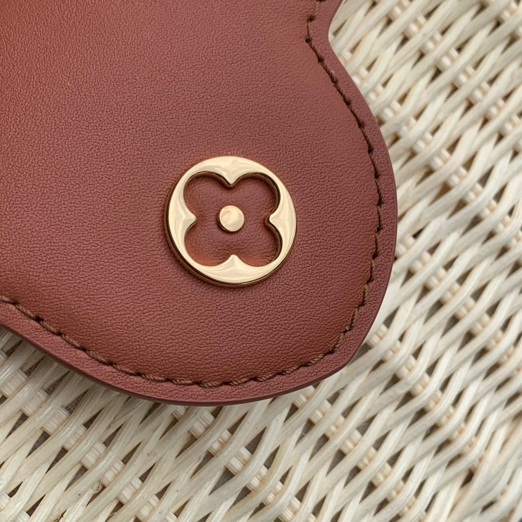 Louis Vuitton Capucines Mini Bag, M14365 Brown Rattan and cowhide leather