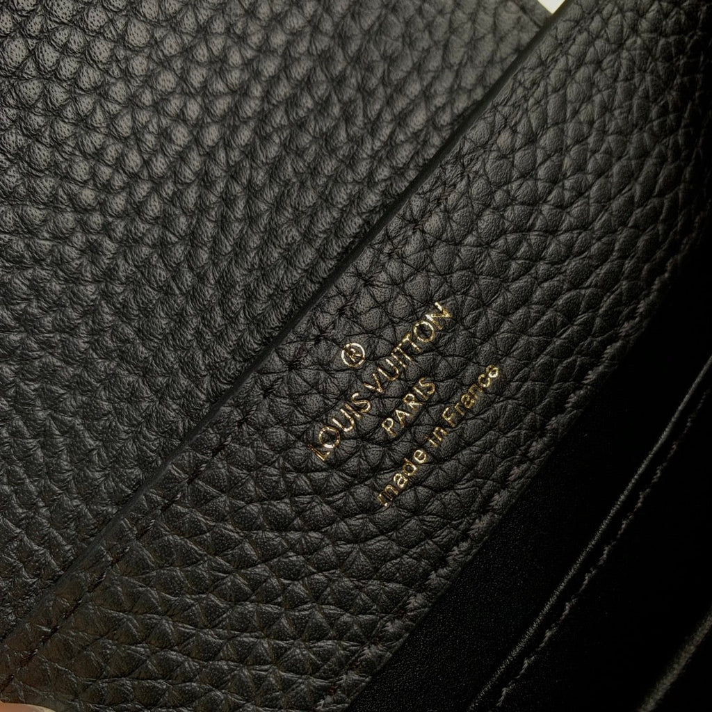 Louis Vuitton Capucines Mini Bag M56669 Black Leather