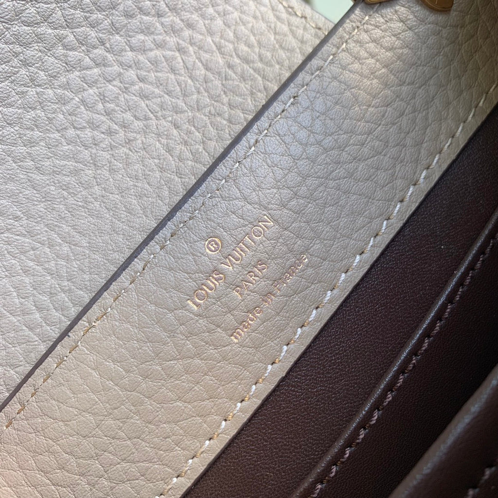 Louis Vuitton Capucines Mini M24567 Galet Taurillon leather