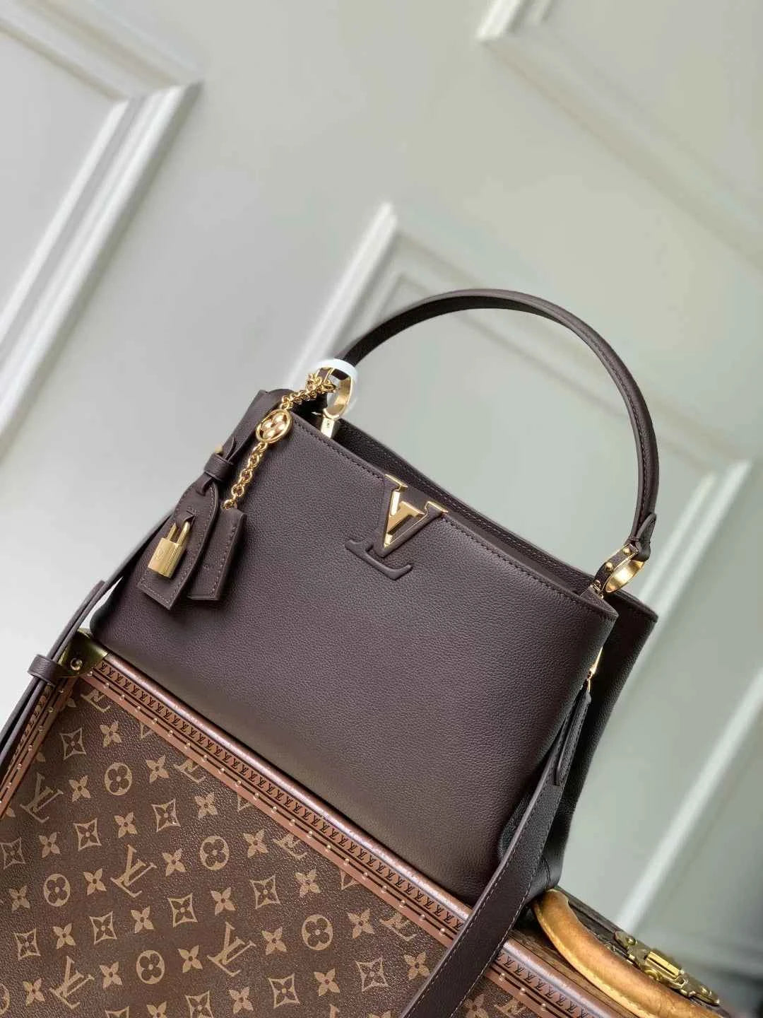 Louis Vuitton Capucines MM Souple Handbag