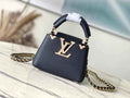 Louis Vuitton Capucines Nano M24583 Black Taurillon leather