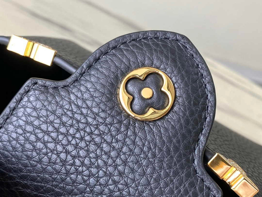 Louis Vuitton Capucines Nano M24583 Black Taurillon leather