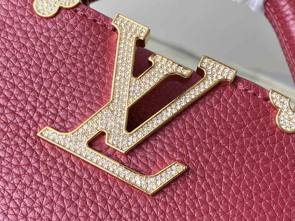 Louis Vuitton Capucines Nano M24583 Red Taurillon leather