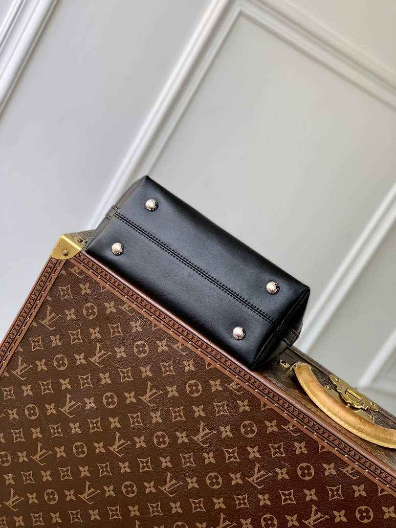 Louis Vuitton CarryAll BB Bag M13014 Black Leather