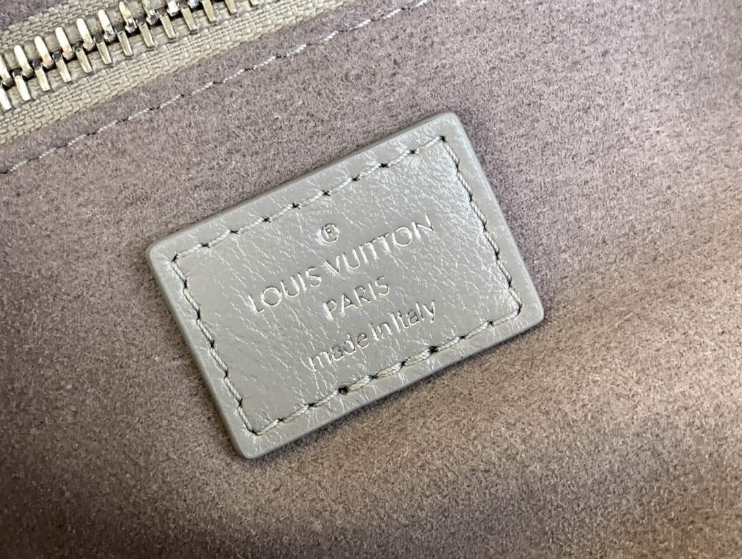 Louis Vuitton CarryAll MM Bag M12583 Gray Lambskin