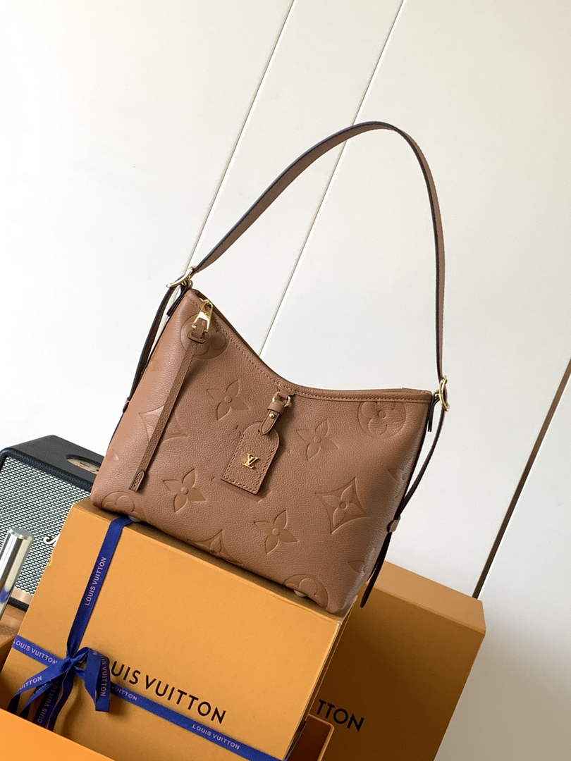 Louis Vuitton CarryAll PM Bag M11790  Brown Leather