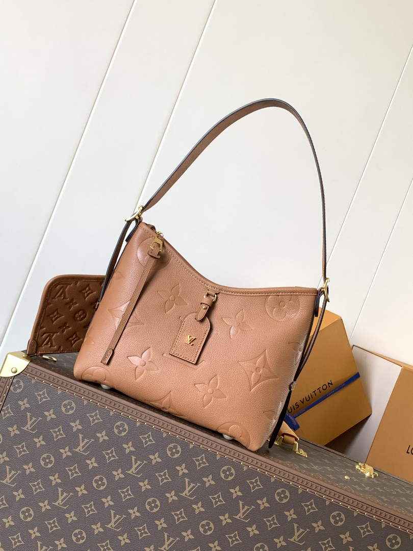 Louis Vuitton CarryAll PM Bag M11790  Brown Leather