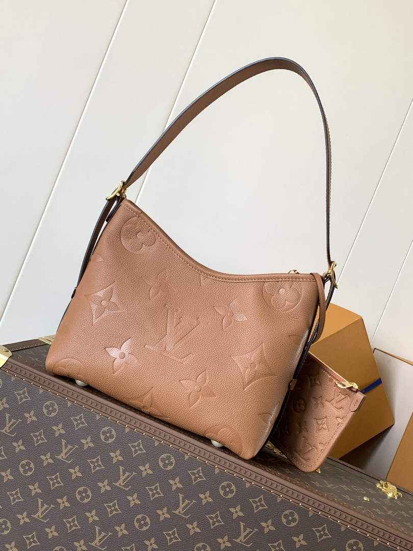 Louis Vuitton CarryAll PM Bag M11790  Brown Leather