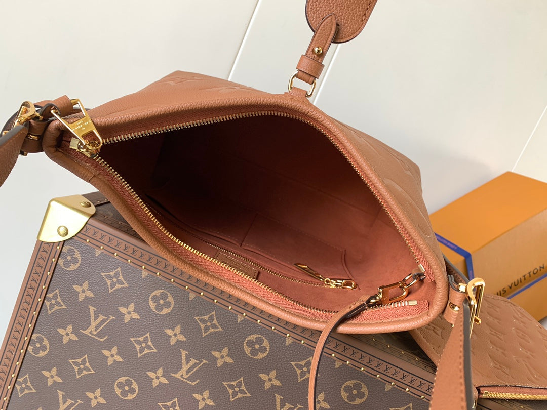 Louis Vuitton CarryAll PM Bag M11790  Brown Leather