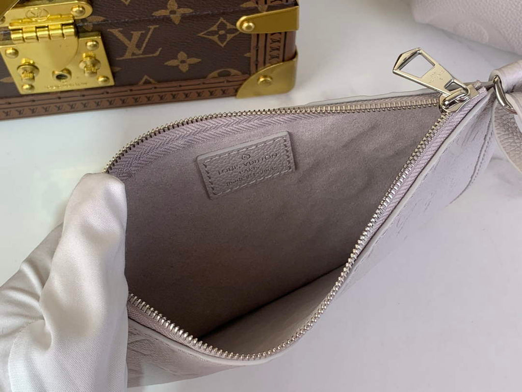 Louis Vuitton CarryAll PM Bag M12917 Gray Leather