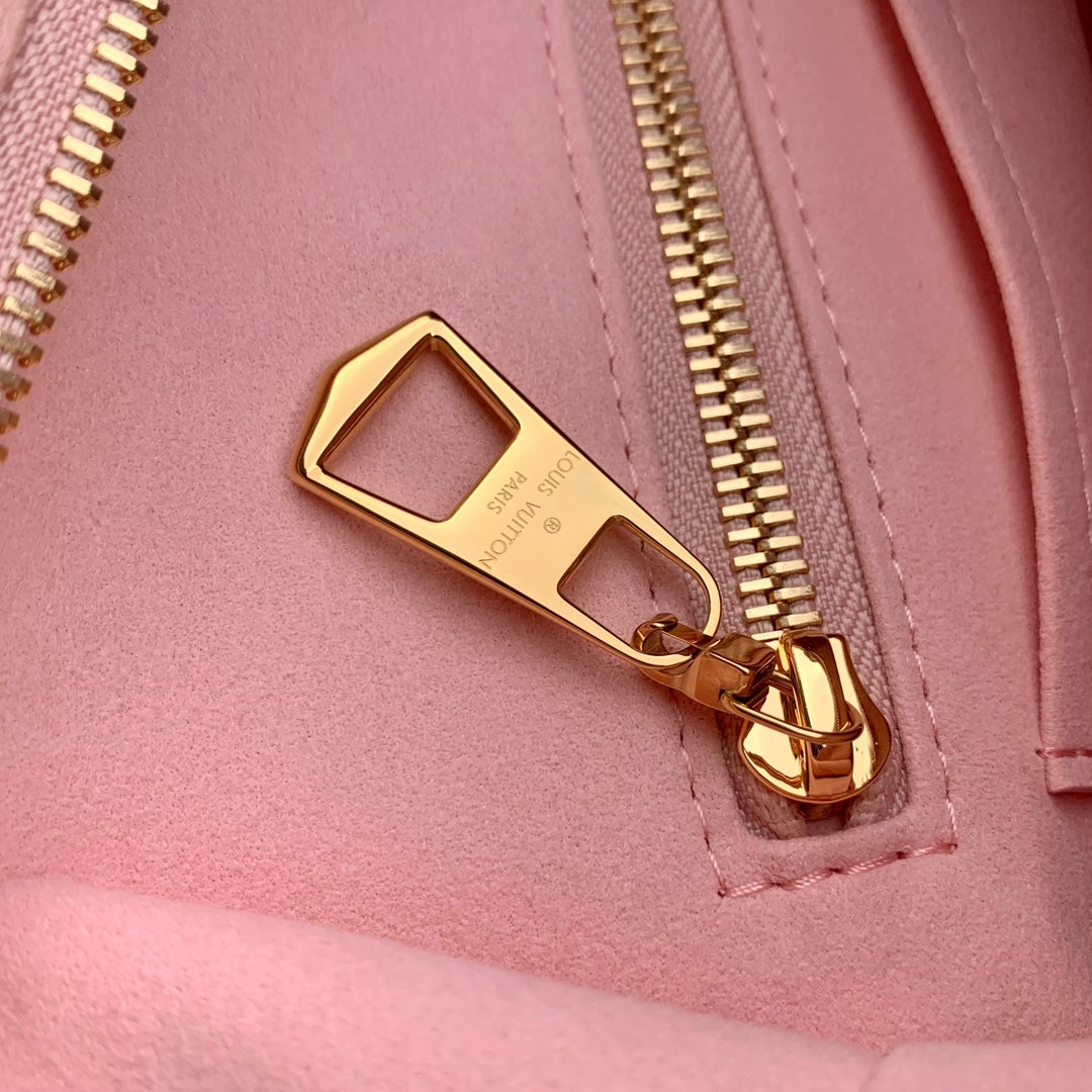 Louis Vuitton CarryAll PM Bag M14209 Pink Leather