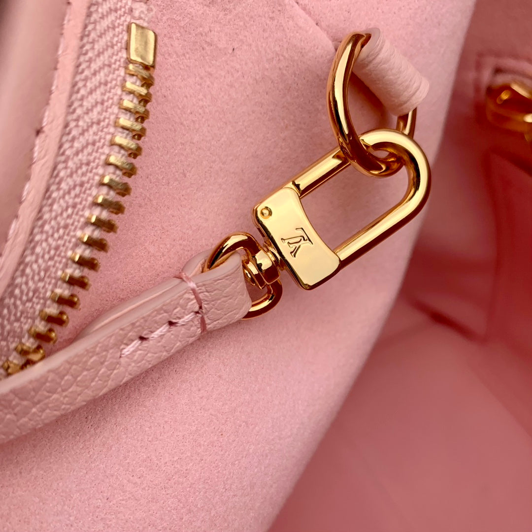 Louis Vuitton CarryAll PM Bag M14209 Pink Leather