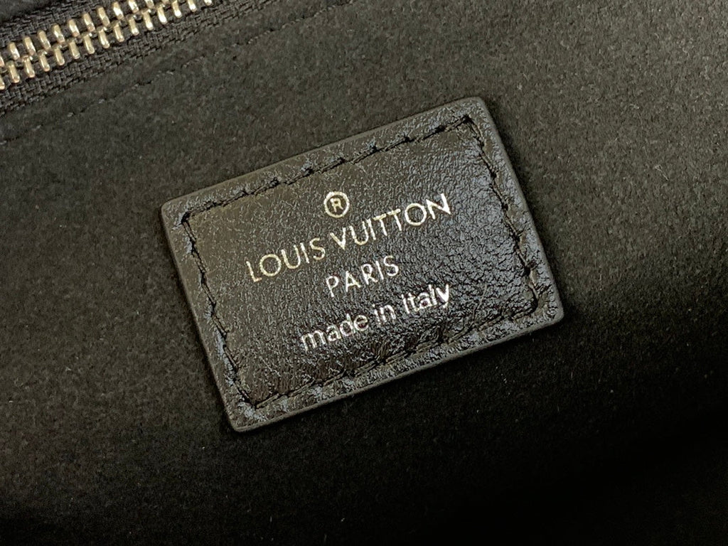 Louis Vuitton CarryAll PM Bag M24861 Black Lambskin - Default Title - View 9