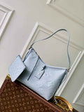 Louis Vuitton CarryAll PM Bag M46673 Blue Leather