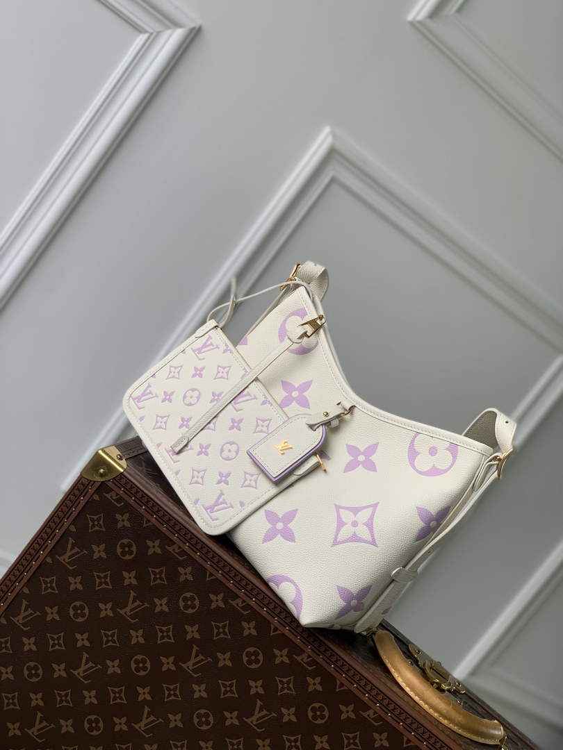 Louis Vuitton CarryAll PM Bag M12917 Purple