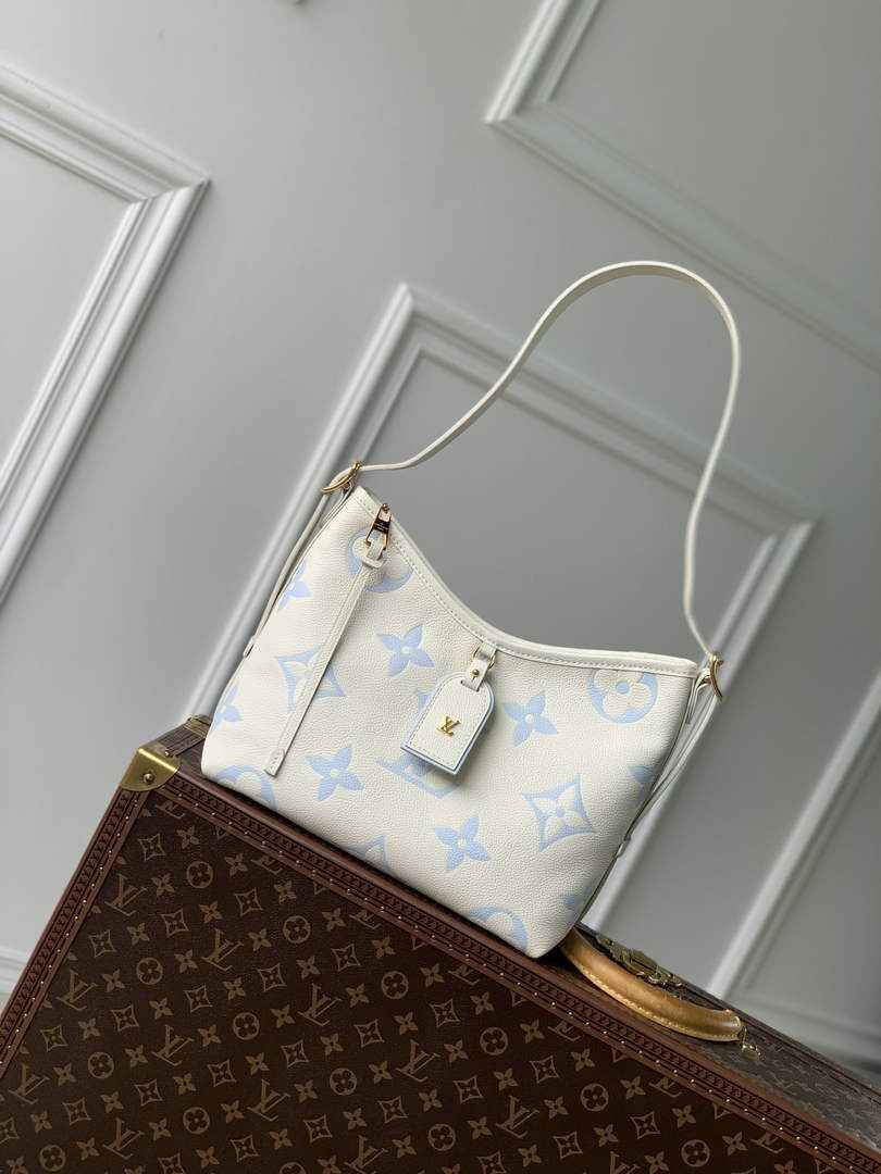 Louis Vuitton CarryAll PM Bag M12917 Blue