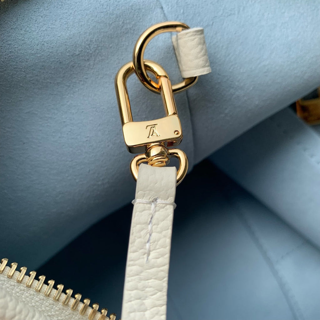 Louis Vuitton CarryAll PM Bag M12917 Blue