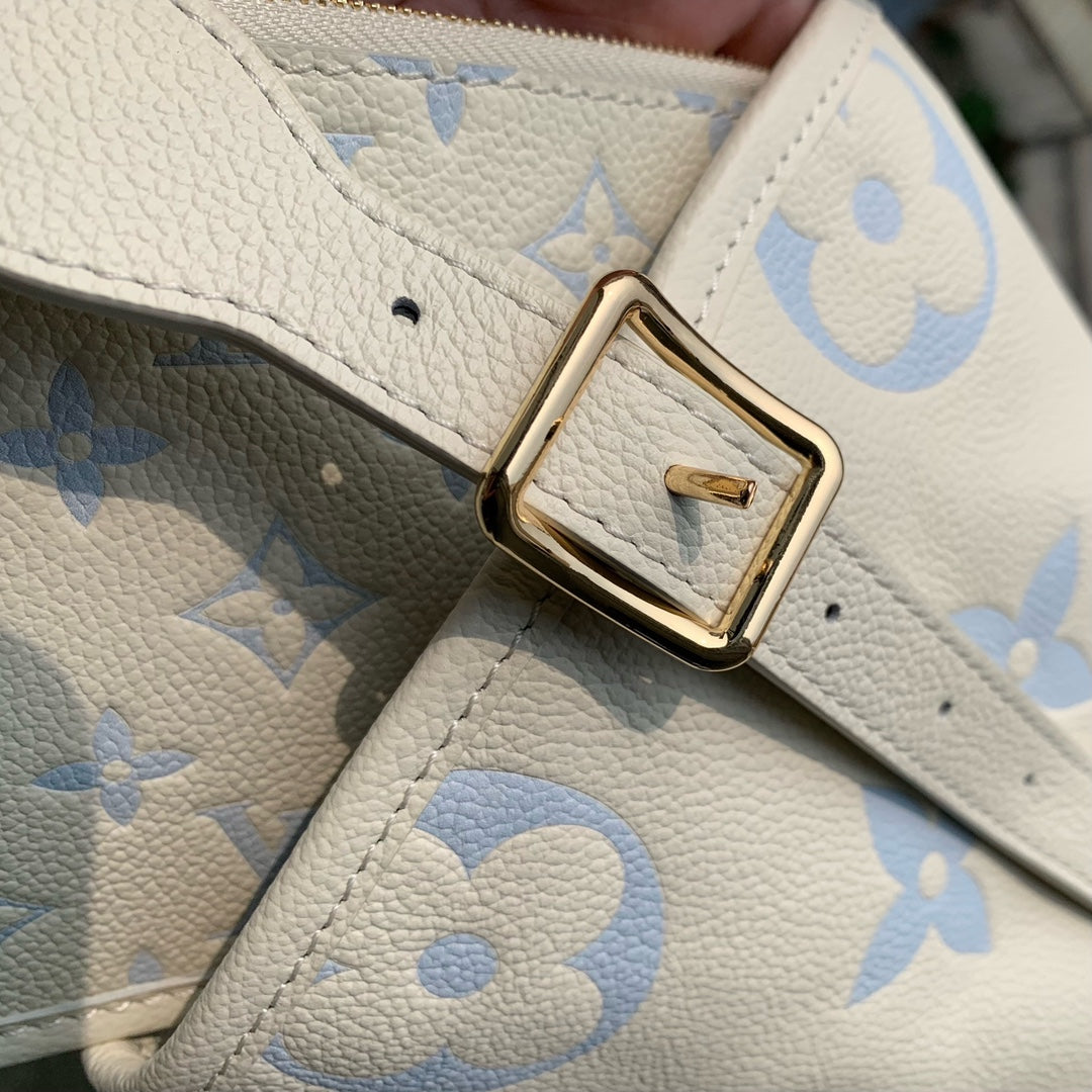 Louis Vuitton CarryAll PM Bag M12917 Blue
