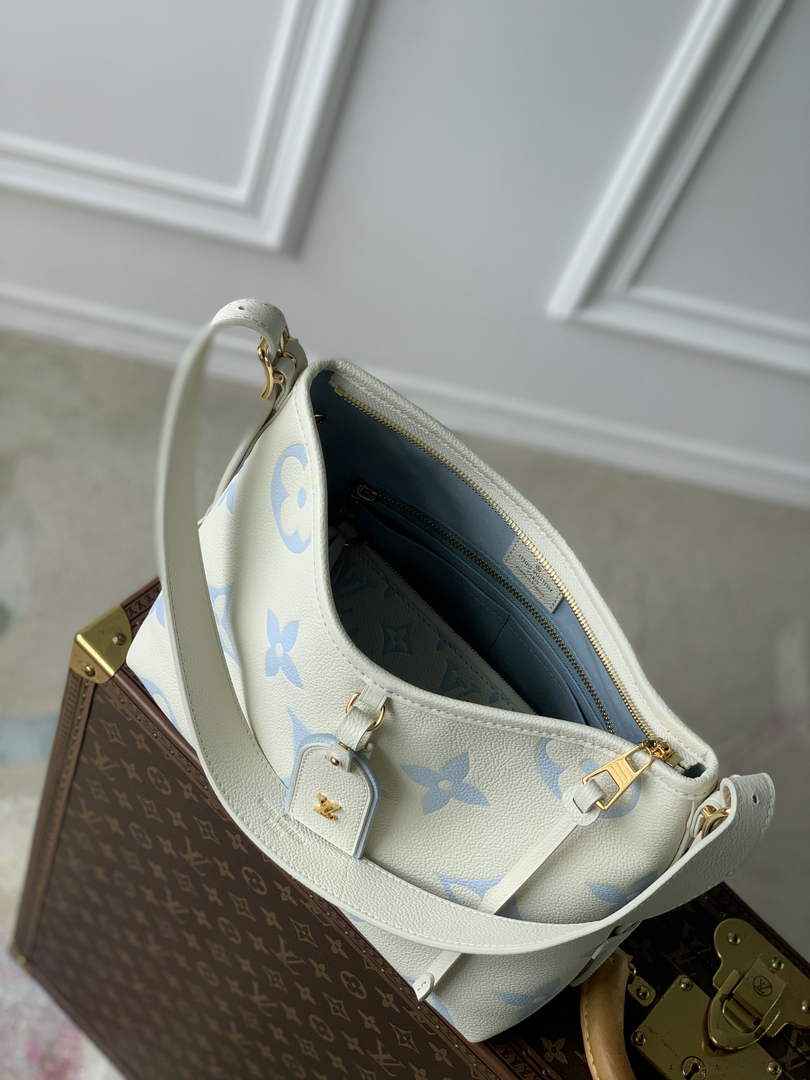 Louis Vuitton CarryAll PM Bag M12917 Blue