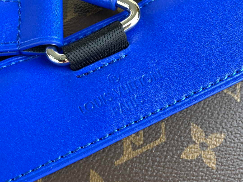 Louis Vuitton Christopher MM M46813 Monogram Canvas Blue
