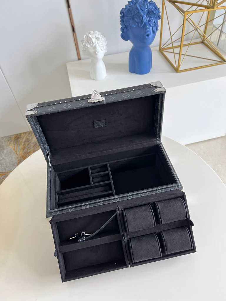 Louis Vuitton Coffret Accessoires Monogram Eclipse Canvas M44127 - Default Title - View 2